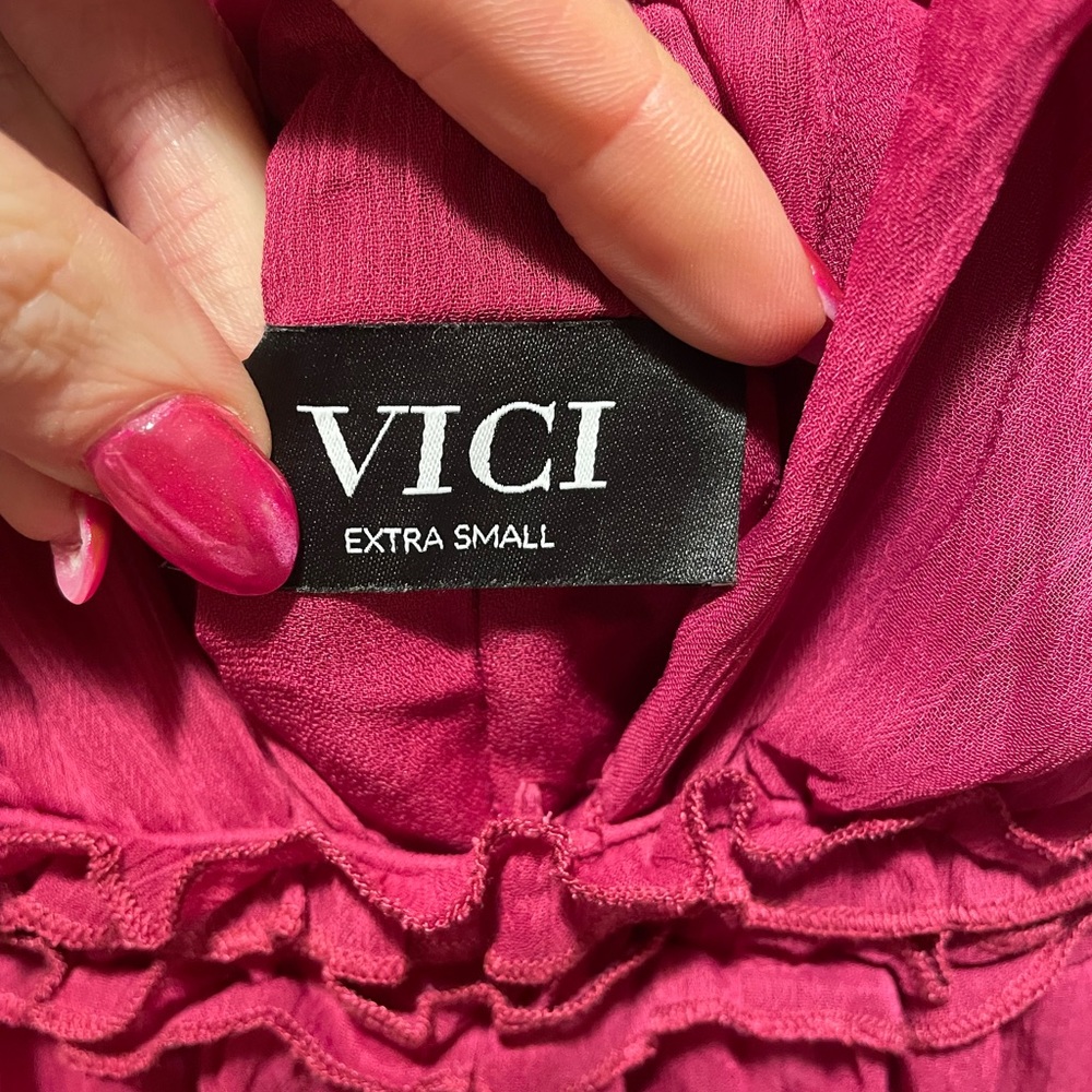 Vici Ruffle Dress - Picture 2 of 2